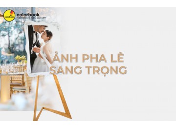 Ảnh pha lê in hình cưới